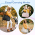 mommore 2 Diaper Bag Tote Large Expandable Baby Travel Tote for Kids Twins, Quilted Hospital Bag for Mom, Weekender