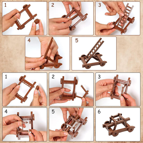 Medieval Knights Toys 124PCS Knight Action Figurines for Kids - AMOR PRESENT Army Men Toy Soldiers