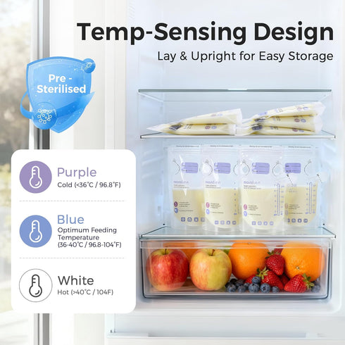 60 Set 50 Packs Breastfeeding Care Kit for Nursing Moms, Piece Complete Gift with Milk Collector, Storage Bags