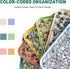 6 Pack Extra-Large Puzzle Sorting Trays, Stackable 16.9" x 12" Sorter for 2000/3000/5000 Puzzle Pieces