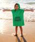 7-10 MissShorthair Towel Poncho for Kids, Hooded Beach Towel for Girl&Boy, Surf Poncho Swim Changing Robe Microfiber