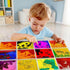 Set 12 Liquid Sensory Soft Gel Toys - of - Square Sensory Fidget Toys, Water Sensory Toys for Nursery, Playroom