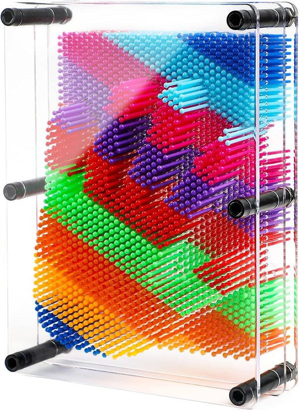 3D Pin Art Toy, Sensory Pin Art Board for Kids, Fidget Toys for Ages 3-10+ Years Old