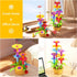 TEMI 138 PCS Educational STEM Toy and Preschool Garden Play Set for Kids Age 3-7 - Flower Stacking Toys