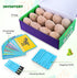Dig Up Dinosaur Fossil Eggs, Break Open 12 Unique Eggs and Discover 12 Cute Dinosaurs, Easter Digging Toy Gift