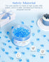 200 0.86'' Pcs Mini Pacifiers Baby Shower Games, Acrylic Pacifiers in Clear Jar, Chupones para Baby Shower Pacifier