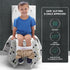 WIPEOUTX (20 Pack) 23x25 Inch Toilet Seat Cover XL Panda Print Toilet Seat Covers Disposable for Kids & Adults Soft