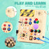 1-3 v5) Konijiwa Busy Board, Montessori Toys for Years Old Boys & Girls, Sensory Toys for Kids with Autism, Toddlers
