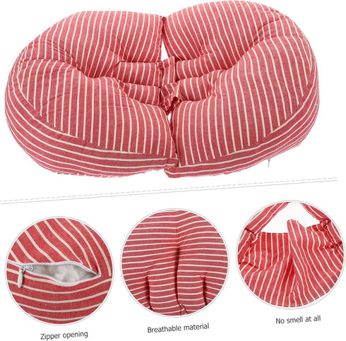 MERRYHAPY U-Shaped Pregnant Woman Pillow Comfortable Rest Cushion for Side Sleeping Durable Maternity Support for Home