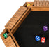 1-6 24 BIVOMON Players Shut The Box Dice Game, Wooden Board Table Math Game for Kids Adult with Dice, Close The Box