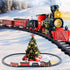 Set, Set Set 3 4 5 6 7 8 BainGesk Train Christmas Train with Steam, Light and Sounds, Electric Train Toy for Boys