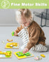 Benresive Wooden Toddler Puzzles, 6pcs Animal Montessori Toys for Boys & Girls 1-3 Year Olds, Educational Gifts