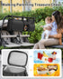 kcross Gt2, Double Stroller Organizer Bag for Bob Duallie and Baby Jogger City Mini Double Stroller Caddy Organizers