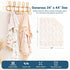 34 44 GRSSDER Super Soft Jersey Knit Swaddle Blanket for Baby Girls, Double Layer Reversible Receiving Blanket x Extra