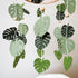 Goukurlsma Green Leaf Mobile for Crib Mobile Forest Baby Mobile Monstera Plant Crib Mobile