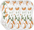 YEGAME Set 1 11 22 Inch Muslin Baby Burp Cloths of - Bunny Super Absorbent Cotton Burping Rags Soft Baby Washcloths