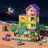 ONIMISC Set 8-12, 1346PCS 8-14 Beach House Building with Light, NO Compatible with Lego Friend House for Girls Age Mini