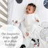 100% (52 28 inches) Rookie Humans Cotton Sateen Fitted Crib Sheet: Woodland Dreams. Modern Nursery, Use as a Photo