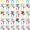 Pasimy 24 Pieces Mandala Animals Coloring Goodies Bags with 144 Makers Recycle