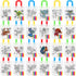 Pasimy 24 Pieces Mandala Animals Coloring Goodies Bags with 144 Makers Recycle