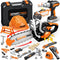 Kids Tool Set Toys, 48 Pcs Toddler Tool Set with Portable Tool