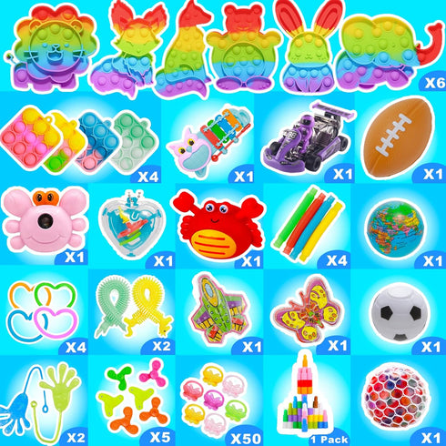 ZEAYOU 1000 Pack,Bulk Pcs Kids Party Favors Stocking Stuffers Gifts,Fidgets Toys Toys for Carnival Treasure Classroom