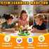 208PCS 3+, Light Up Magnetic Blocks, Magnetic Building Blocks Light Up, Stacking Magnets for Kids, Sensory Toy for STEM