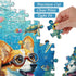 PICKFORU Dog Puzzles for Adults, 1000 Pieces and up, Ocean Puzzles, Funny Puppy Collection Corgi Sea Turtle Fish Decor