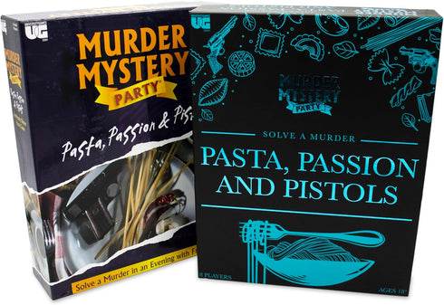 Murder Mystery Party, Pasta, Passion & Pistols - Host Your Own Italian Restaurant Murder Mystery Dinner