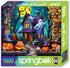 1000 Springbok Haunted Halloween Party Piece Jigsaw Puzzle for Adults - Haunted Mansion - Unique Cut Pieces - Made
