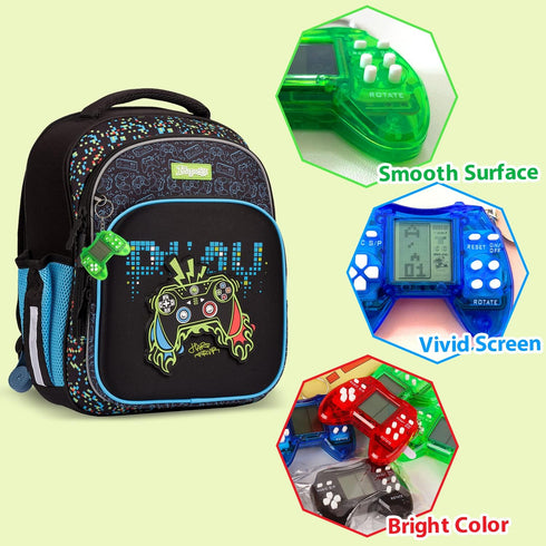 12 PCS Video Game Party Favors - Video Game Keychain Birthday Gaming Party Supplies, Goodie Bag Stuffers