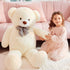 IKASA Giant Teddy Bear Plush Toy, Stuffed Animals, White, 47 inches