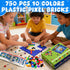 750 10 Bbiamsleep STEM Toys Pixel Art Kit for Kids, Pcs Colors Pixel Bricks Challenge Fine Motor Skills Game