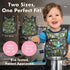 6m+ BapronBaby Animal Prints Bapron - No Neck Tie Safer Bib - Baby & Toddler - Soft Waterproof - PVC, BPA & Phthalate