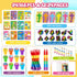 Set Stuffers24set BenLouis Bible Party Favors Christian Inspirational Verses Coloring Gift Prizes Bulk for Kids