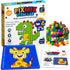 WIZZLY PIXMIX Pixel Building Art Kit for Kids Ages 5+ STEM Toy for