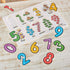 Melissa & Doug Wooden Peg Puzzle - Lift & See Numbers, 10 Pieces, FSC Certified