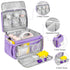 ZIOZERTT S1 S2 Breast Pump Bag Compatible with Spectra and with Insulated Compartment,Breast Pump Storage Bag