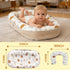 ASCENREST Tummy 2-in-1 Backpack, Time Mat, Convertible to Premium Memory Foam Baby Play Mat, Removable Machine Washable