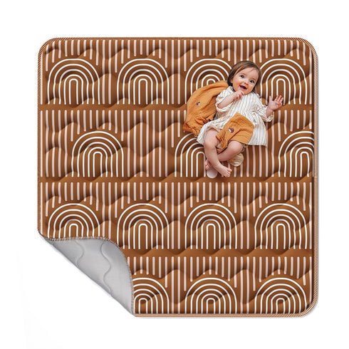 Mallify Soft Thicker Baby Mat for Floor 50"x50", Non-Slip Baby Play Mat,