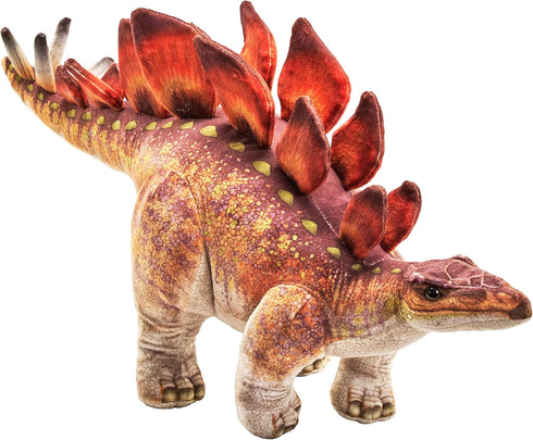 Wild Republic Artist Collection, Dinosaur Stegosaurus, Gift for Kids, 15 inches, Plush