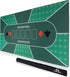 Foldable Poker Table Top Mat - 70" x 35" - Waterproof & Portable with Non-Slip Backing & Zippered Bag
