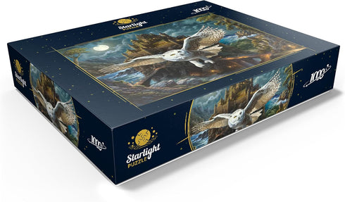 1000 MyPuzzle Magic Owl and Castle - Premium Piece Jigsaw Puzzle for Adults