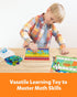Coogam Wooden Math Hundred Board - Educational Toys for Preschool 3-5 Year Old Boys and Girls