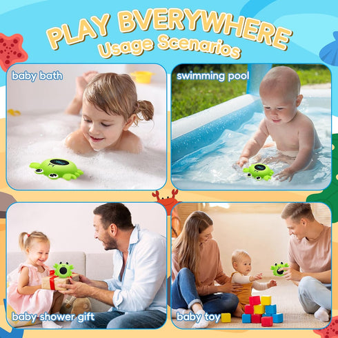 b&h Baby Bath Thermometer - Instant Read, Digital Water & Room Temp Reader, Safety Water Sensor for Infants