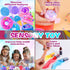 Mini Party Slime Kit for Girls and Boys, Max Party Favors Slime Making Kit to Make Butter Cloud and Foam Slime, Stress