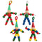 READY 2 LEARN Christmas Crafts - Create Your Own Bead Elves - Set of 4 DIY Ornaments for Kids Decoration