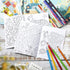 144 Liliful Pcs Coloring Book Bulk for Adult Kids DIY Art Stress Relief Drawing Book with Patterns for Adults, Party