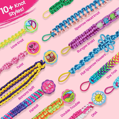 8-12 6 7 9 10 11 Set IQKidz Friendship Bracelet Making Kit - Make Bracelets Craft Toys for Girls Age yrs, Cool Birthday