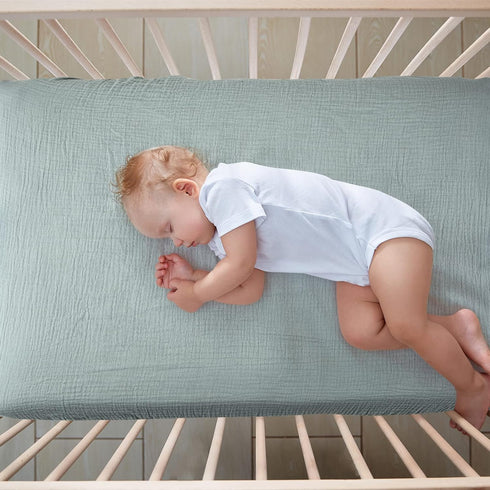 4 24 38 Inch Cozy Pack Mattress(24 38 Inch,Elegant Gerrii Pcs Muslin Mini Crib Sheets x Baby Crib Sheets Fitted Cotton